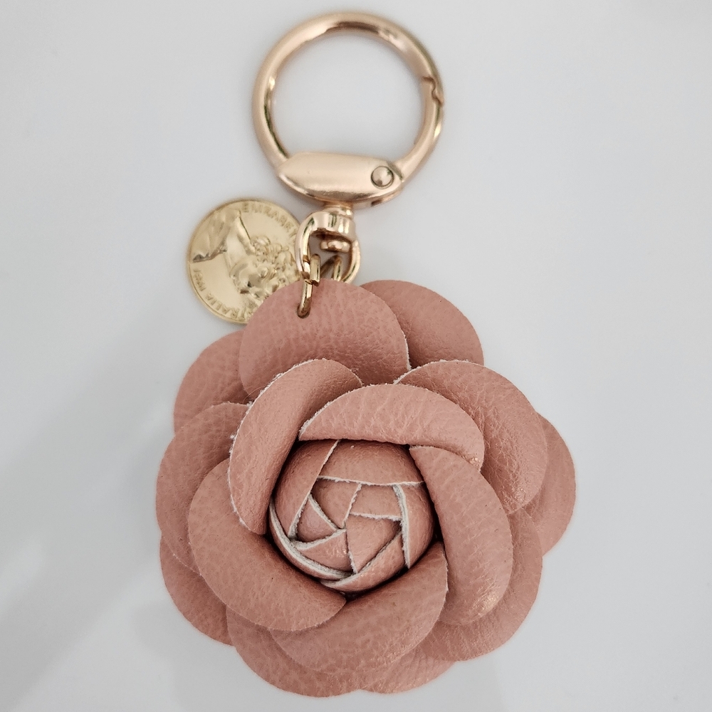 UNBRANDED NWOT Camellia Keychain or Bag Charm